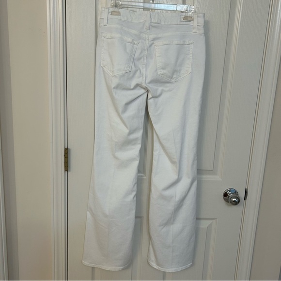Paige Skyline Bootcut Jeans in Optic White Size 29 - Picture 3 of 12